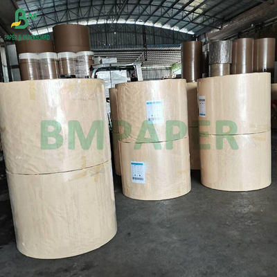 Cement Paper Kraft Coil 90gsm In Brown Color 70cm 100cm Wide