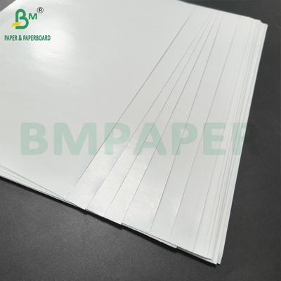 White 1 Side Coated Art Paper 80gsm 85gsm for Adhesive Label Use