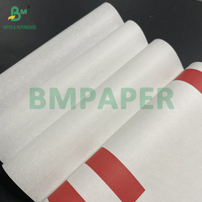 White Grease-Proof Paper Burger Wrapping Paper 35gr Kit3 40gr Kit7