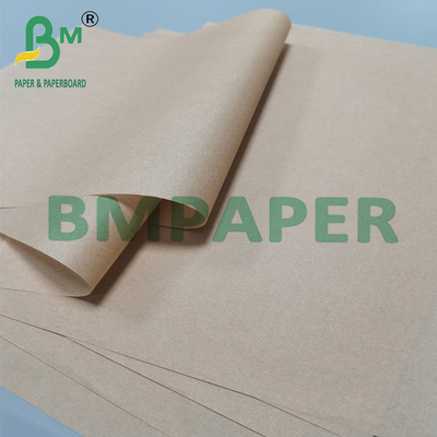 34g 635mm Width Food Grade Unbleached Coat Paper With Greaseproof Silicones