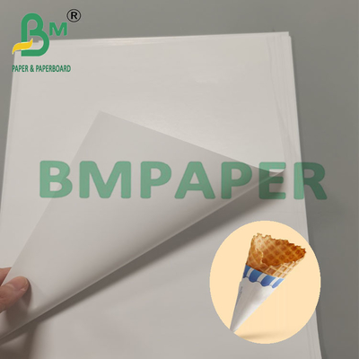 80g Disposable Conic Cone Sleeve Paper Dessert Snack Wrapping