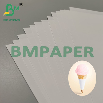80g Biodegradable Leak Proof Cone Cup Packaging Paper Dessert Snack