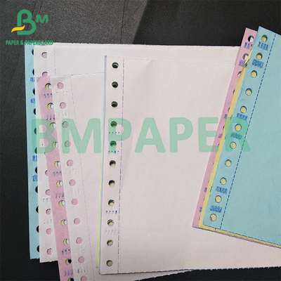 60GSM 75GSM Colorful Carbonless NCR ATM Receipt Paper Roll CB CFB CF