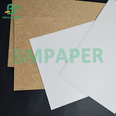 200gsm 360gsm Food Grade Clay Coated Kraft Paper For Yoghurt packaging