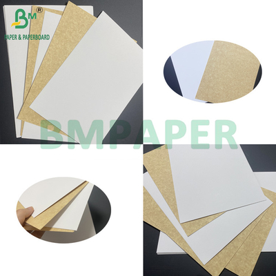 200gsm 250gsm Food Grade CKB Kraft Paper Board Clay White Coated Kraft Back For Beverage Packing