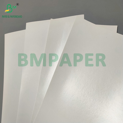 180g 200g Double PE Film Coating Kraft Paper For Making Ice - cold Foods Bowls