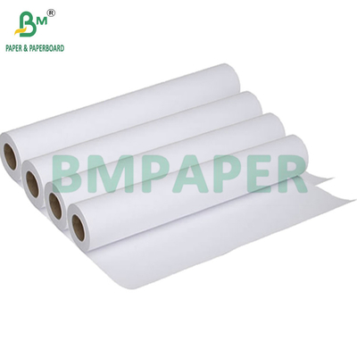 20lb Uncoated Ultra White Inkjet Plotter Paper For Wide - Format Printers