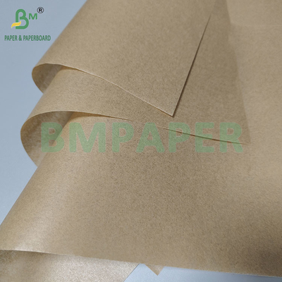 40GSM Brown Food Grade Disposable Baking Paper For Microwave Oven