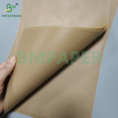 40GSM Brown Food Grade Disposable Baking Paper For Microwave Oven