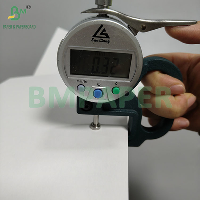 300gsm 330gsm White C2S Glossy Paper With Black Blue Core High Stiffness Paper