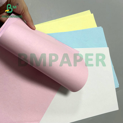 20LB Multi -Colored Carbonless Paper 8 1/2 x 11 1/2 For Offset Printing