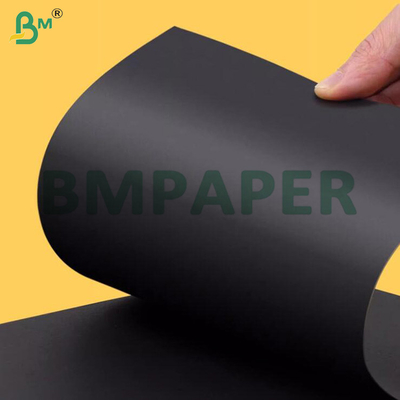 Smooth Black Paper 28lb 32lb 8 1 / 2 x 11 inch Jet Black Paper