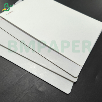 Ultra Stiffness 2.0mm Black Color White Color Laminated Board With Grey Back