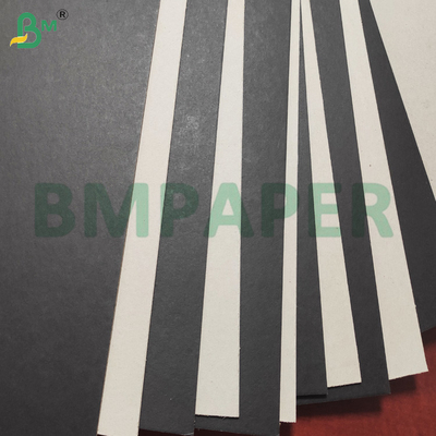 Ultra Stiffness 2.0mm Black Color White Color Laminated Board With Grey Back