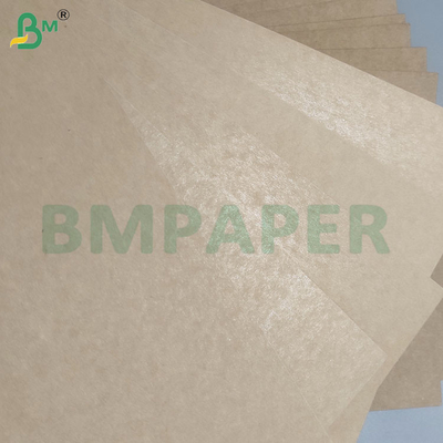 190gsm+15gsm Food Safe PE Coating Virgin Pulp Brown Bowl Paper Sheets