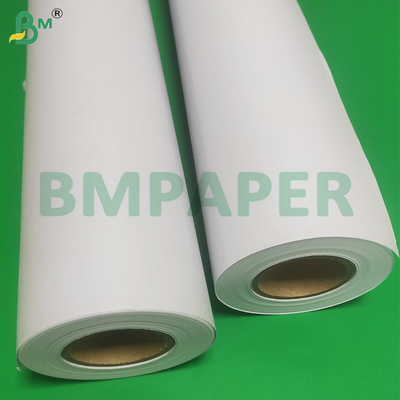 Great Ink Absorption 80GSM 610*150m CAD Plotter Paper Rolls