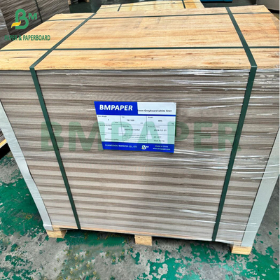 1.5MM 2MM White Face Rigid Grey Board For Electronics Packaging High Stiffness