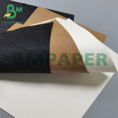 110Yards Recyclable Washable Kraft Paper Roll 0.55mm For Cosmetic Bag