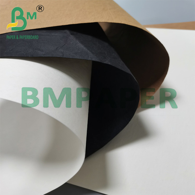 110Yards Recyclable Washable Kraft Paper Roll 0.55mm For Cosmetic Bag