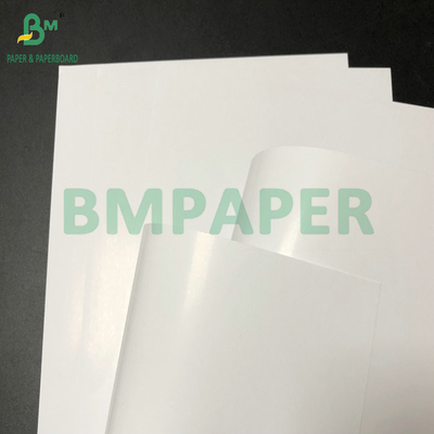 70gsm 75gsm High Whiteness C1S Glossy High Wet Strength Paper For Making Can Labels