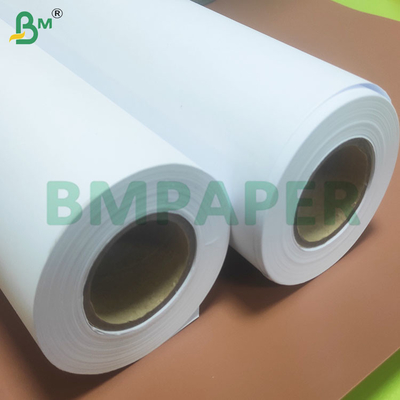 80 GSM High Accuracy Anti Curl CAD Plotter Paper Rolls 614mm Width