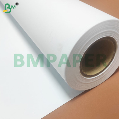 80 GSM High Accuracy Anti Curl CAD Plotter Paper Rolls 614mm Width