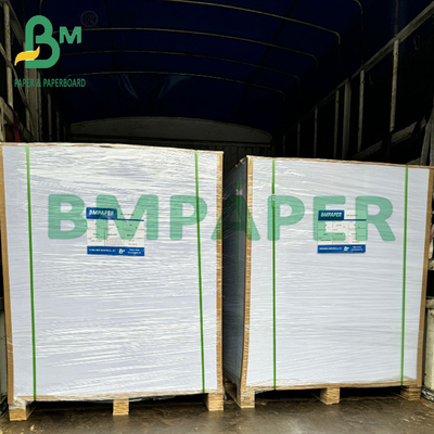 128gsm Double Side Glossy And Matte Coated Art Paper 27x34" For Magazine
