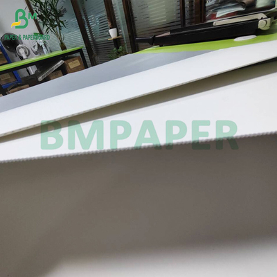 120+120+120g White Corrugated Cardboard Sheets For Cosmetic Liner 30" x 40"