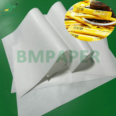 28cm 45gram PE Coated Paper For Packung Zucker Glossy One Side