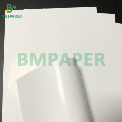 Smooth White Glossy Coated Text Digital Paper 100lb 65# 70# 23X35''