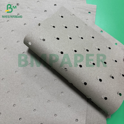 70gsm 80gsm Recycled Perforated Brown Kraft Paper Rolls 20 - 100inch Roll Wide