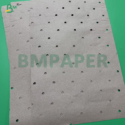 70gsm 80gsm Recycled Perforated Brown Kraft Paper Rolls 20 - 100inch Roll Wide