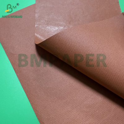 50g Colored Striped Kraft Paper Roll Smooth One Side Yellow Red