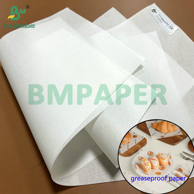 38g 40g  Printable Wax Grease Resistant Paper For Bread Package  12" x 12"