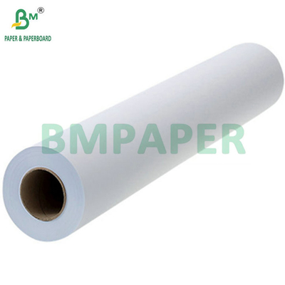 24'' Width 80gsm CAD Plotter Paper Unocated Bond Paper Roll 2'' 3'' Core