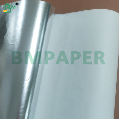 Shiny Silver Wet Strength Beer Paper Rolls for Bottle Labels