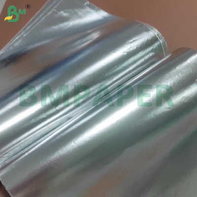 Shiny Silver Wet Strength Beer Paper Rolls for Bottle Labels