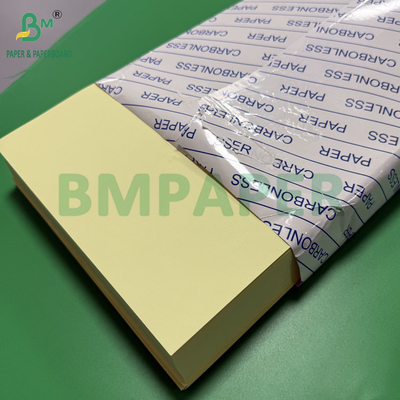 55 - 80gsm Carbonless CF Paper For Receipts Light Pink Green Blue Yellow Colored Sheets