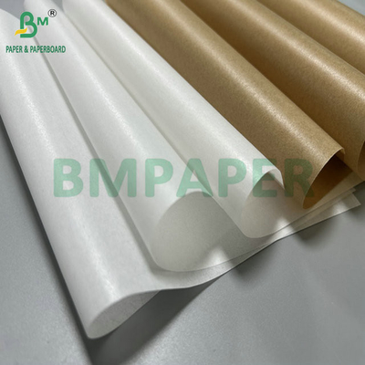 40g 50g Nonstick White Brown Waxed Coated Paper For Baking  12" x 12"