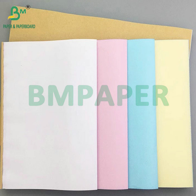 70gsm 75gsm Carbonless Copy Paper Black Blue Image Extended Sheets 8.5x14''