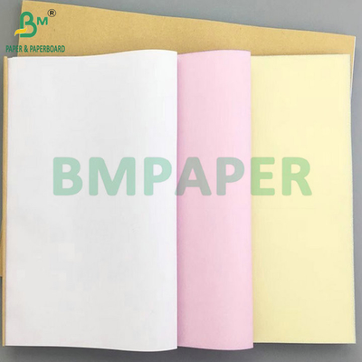 70gsm 75gsm Carbonless Copy Paper Black Blue Image Extended Sheets 8.5x14''