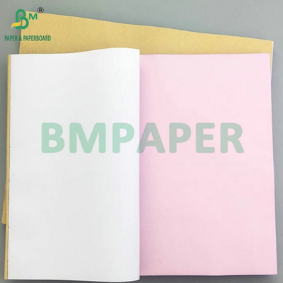 70gsm 75gsm Carbonless Copy Paper Black Blue Image Extended Sheets 8.5x14''