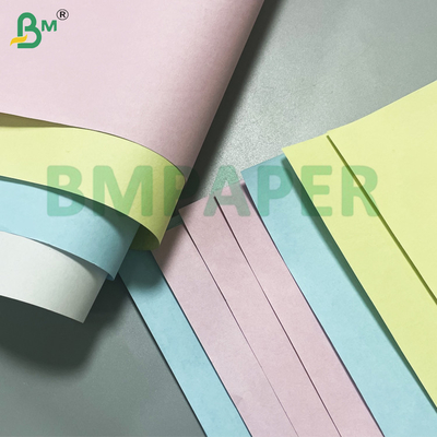 48g 50g 8.5"*11" Colorful Stable Carbonless  Paper For Bill Printing