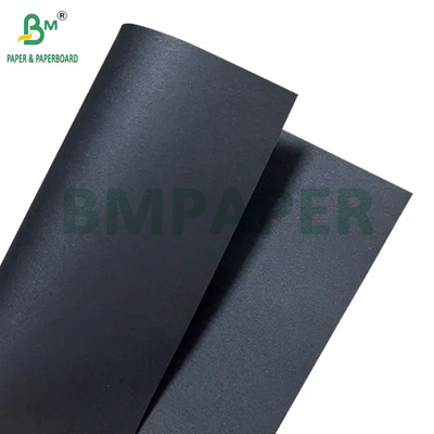 400gsm Solid Black Kraft Paper For Jewellery Box Strong Toughness 30'' x 40''