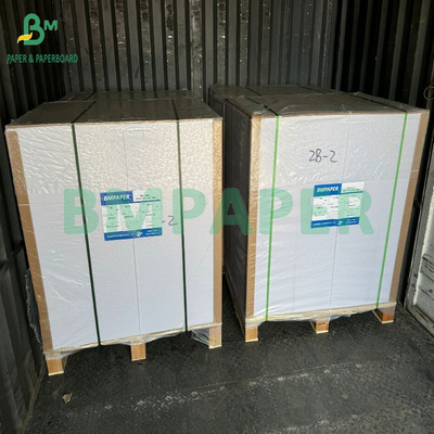 280gsm 330gsm Double Side White Glossy With Black Blue Core Paper