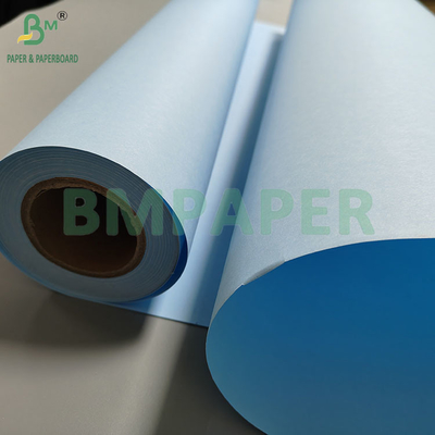 20lb Inkjet Bond Blue Engineering Draw Plotter Paper 36"*500ft 3"Core