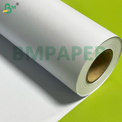 20lb 24'' 36''  Brightness  CAD Plotter Paper For Engineering Xerography
