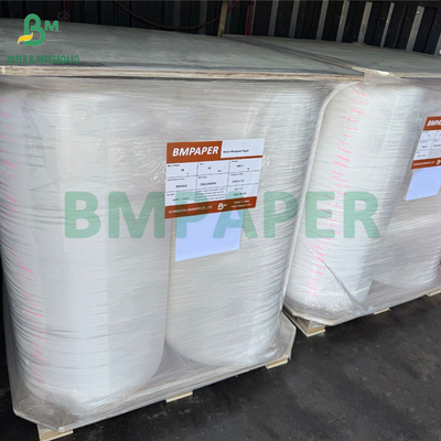 28gsm Food Grade Straw Wrapping Paper 44MM 53MM Printable Non - toxic