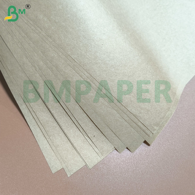 35grs White & Brown MG Kraft Paper Roll 60cm Gloss on One Side