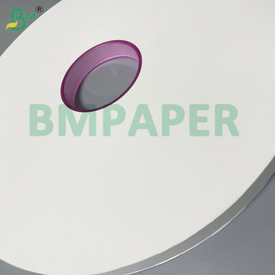 Food Grade White Toothpick Wrapping Paper Roll 24 - 28GSM 26.5-32mm Width Virgin Pulp Biodegradable Kraft
